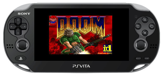 PlayStation Vita - Doom homebrew (HENkaku)