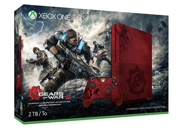 Xbox One S - Gears of War 4 Limited Edition Bundle